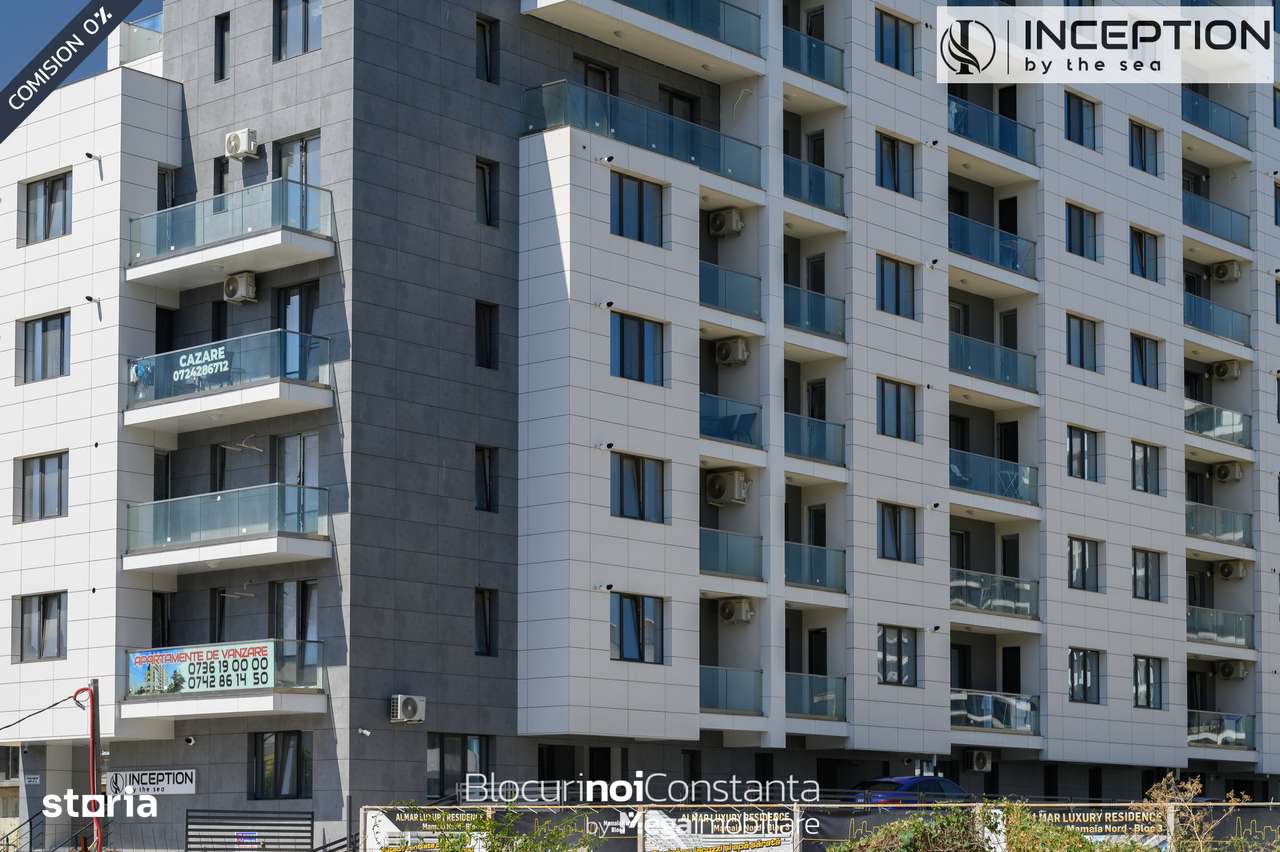 #INCEPTION By The Sea, Mamaia Nord: 2 camere la doar 150m de plajă - Imagine principală: 1/8