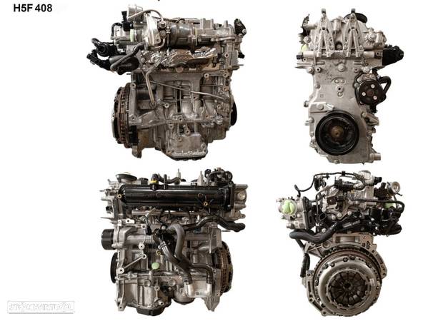 Motor Completo  Usado RENAULT KADJAR 1.2 TCe H5F 408 - 1