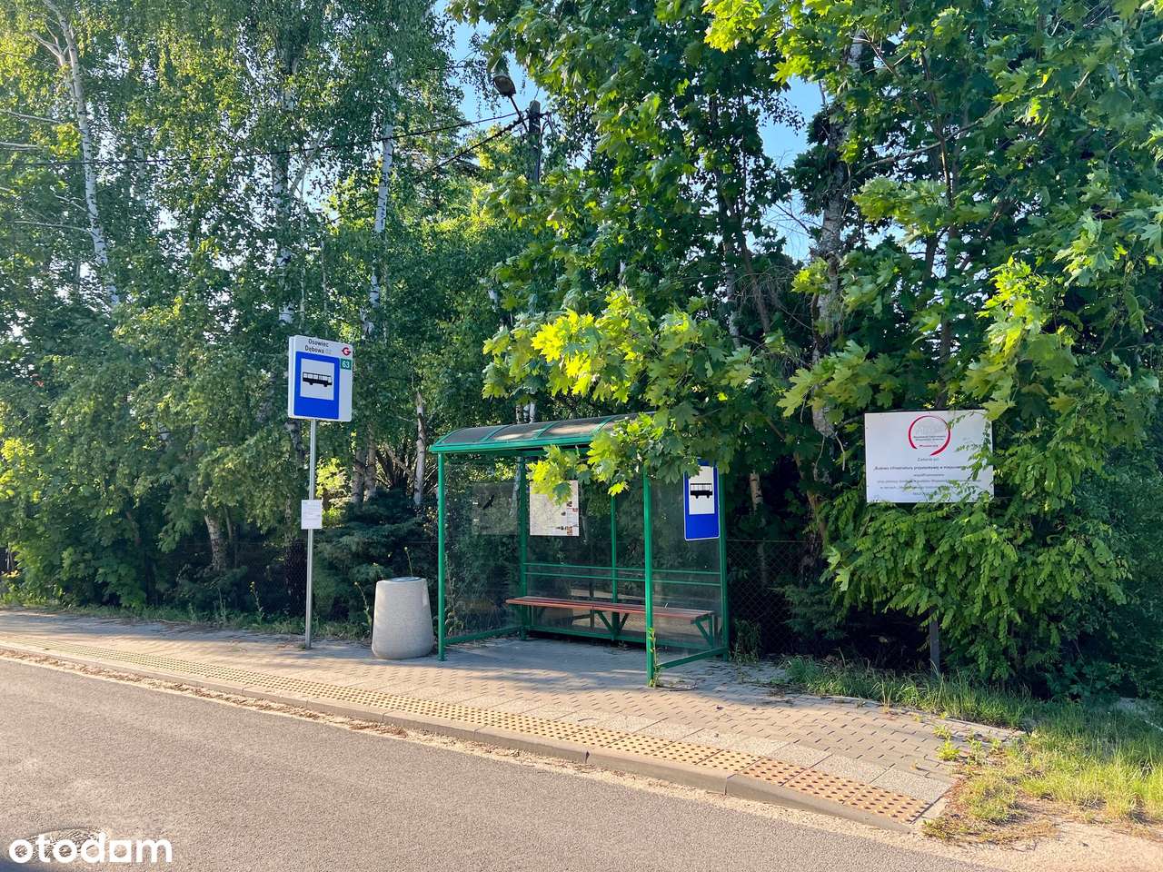 OSOWIEC skoszona, jest MPZP, utwardzona droga dojazdowa 0% PROWIZJI-5