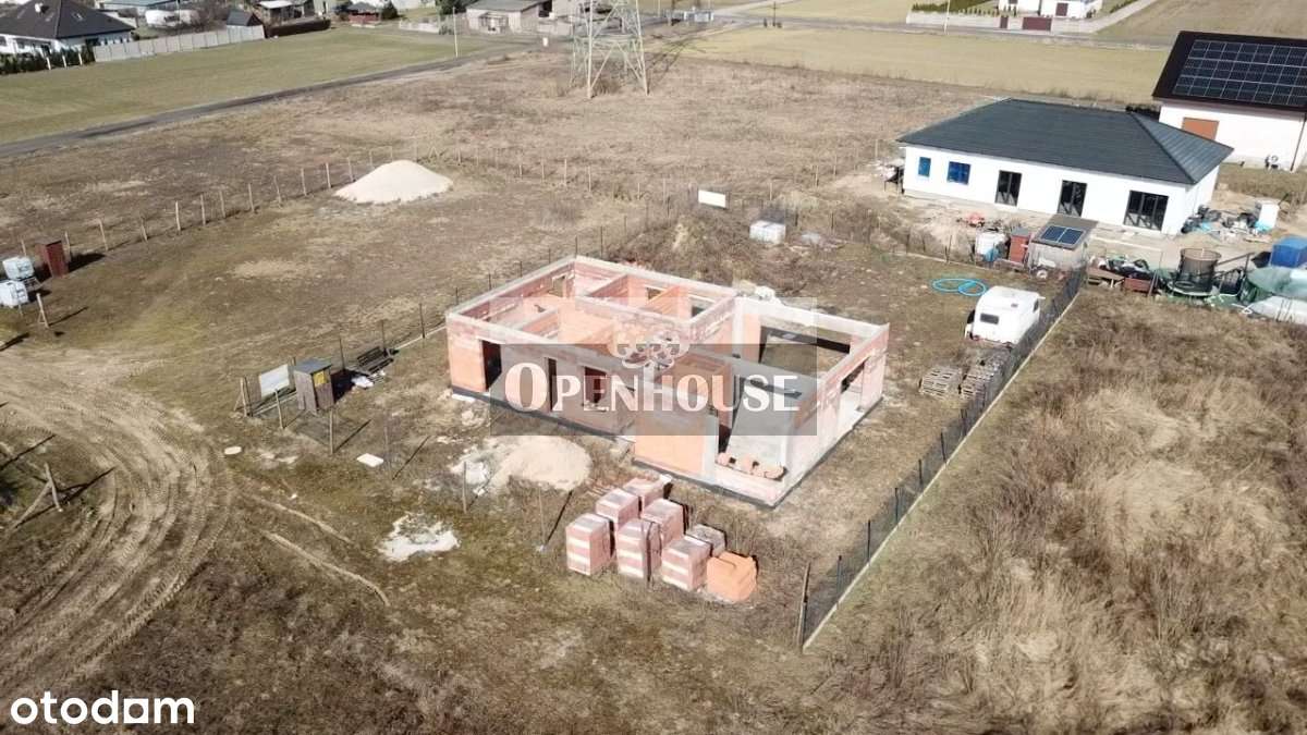 Działka z rozpoczętą budową Długie Nowe-0