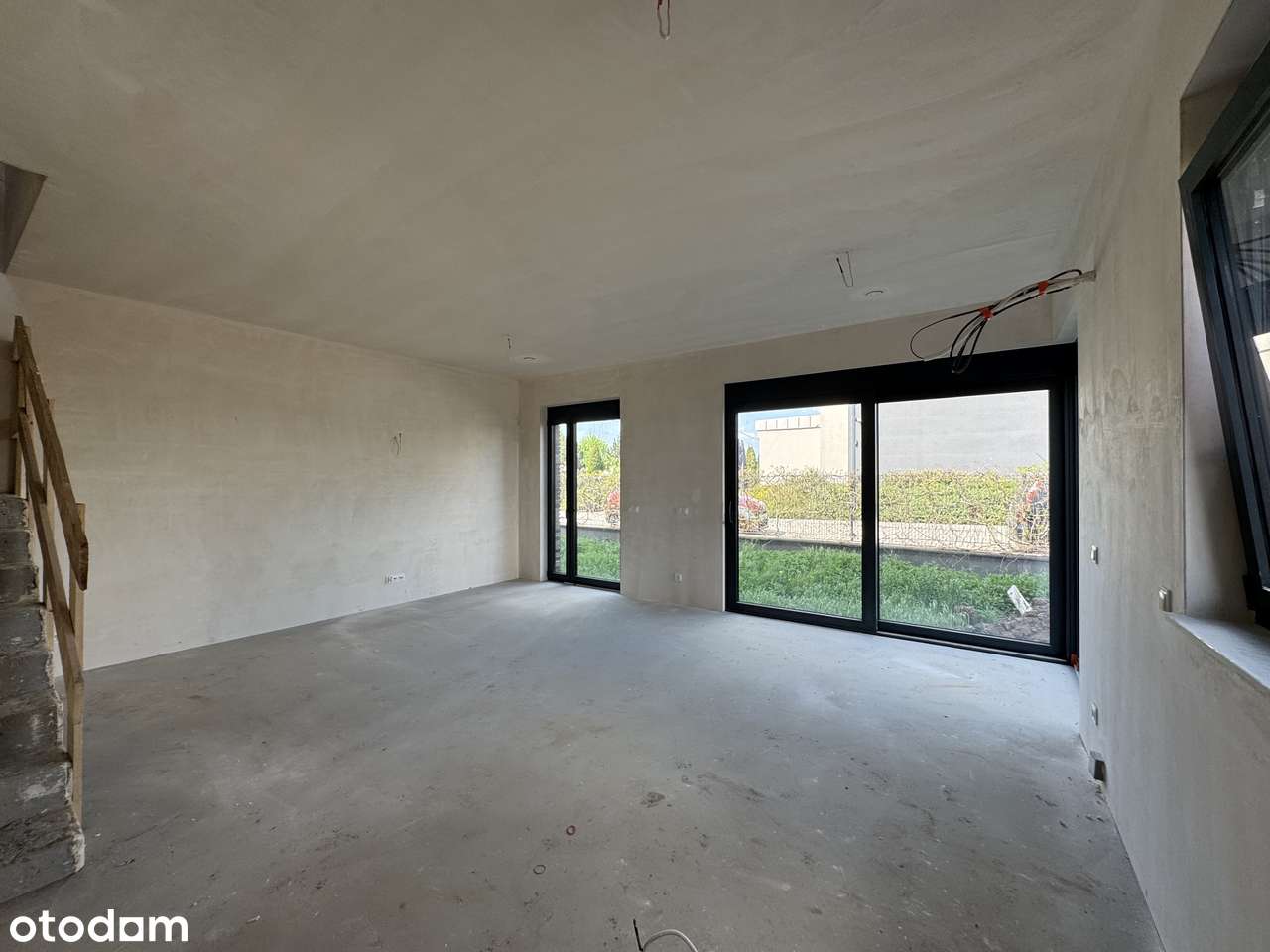 Nowoczesna przestrzeń, Segment z garażem i ogrodem - Wola Justowską-9