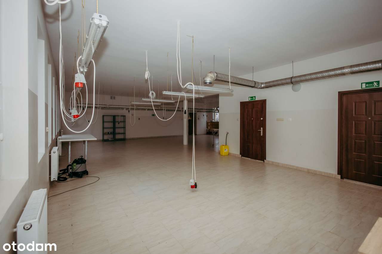 OKAZJA DLA INWESTORA!         GOTOWA HALA  + CZĘŚĆ USŁUGOWO-MIESZKALNA-2