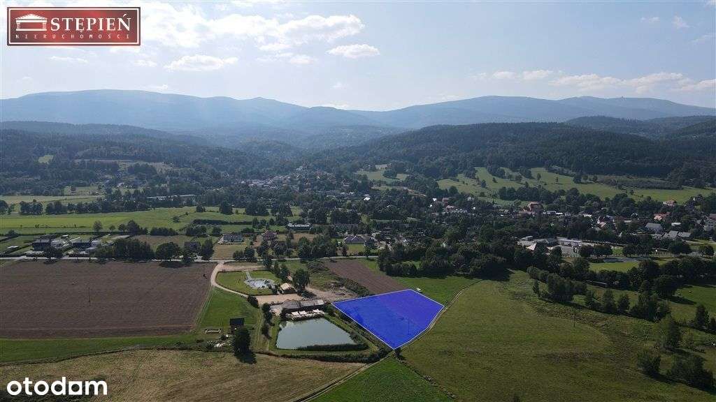 Duża działka budowlano-usługowa z widokiem na góry - Pełny obrazek: 3/17