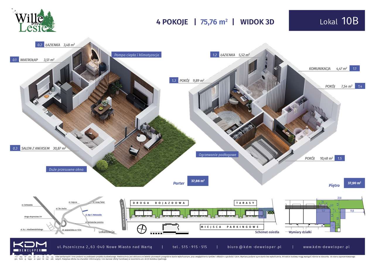 Przestronne mieszkanie z dużym ogrodem| B10 - Pełny obrazek: 2/8
