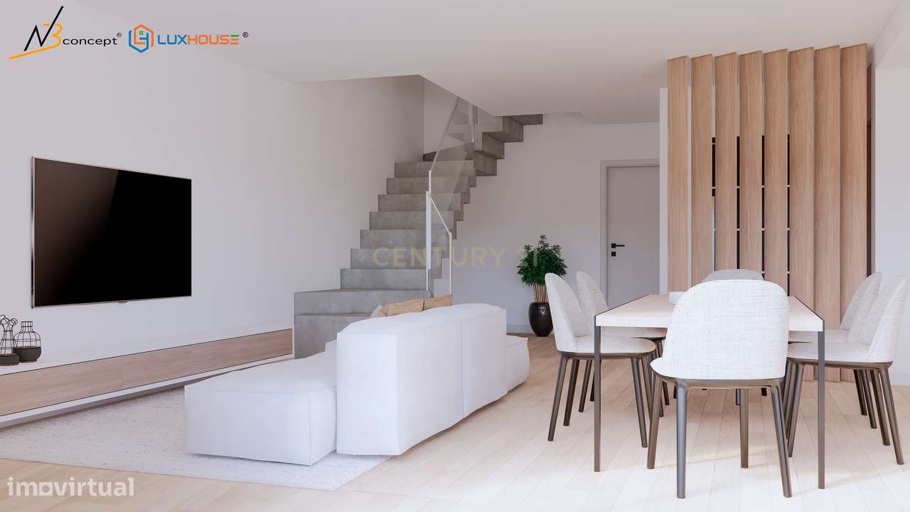 Moradia T4 em banda  com Piscina, Fernão Ferro-8