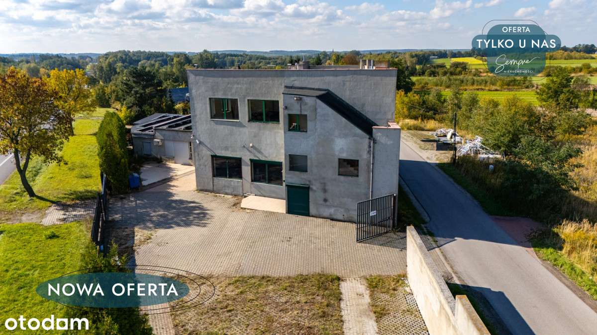 600m2 Hala Produkcyjna Z Przestrzenią Biurową - Pełny obrazek: 5/18