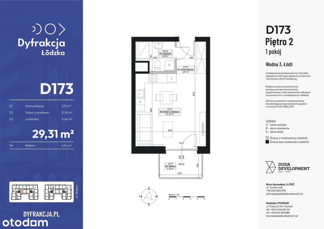 Słoneczna kawalerka, Nowe Centrum Łodzi, gotowe czerwiec 2026-3
