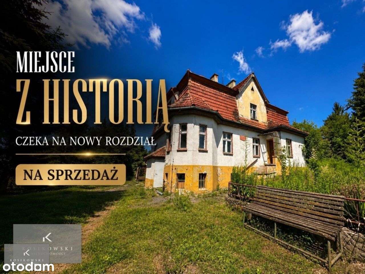 Wyjątkowa nieruchomość z historią.