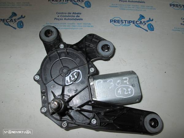 Motor Limpa Vidros Tras 9637158780 PEUGEOT 307 2002 PEUGEOT 307 SW 2004 - 1