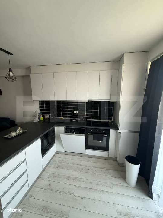 Apartament modern cu 2 camere, parcare – la cheie, in bloc nou – F - Imagine principală: 3/12