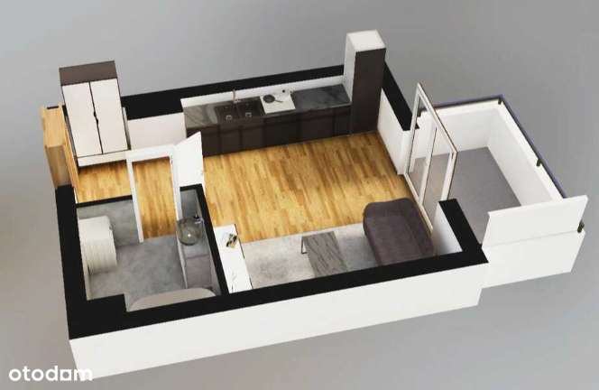 KAWALERKI BUDYNEK 6 i 7 - 25,30M2 - 5% rabatu dla Klientów gotówkowych