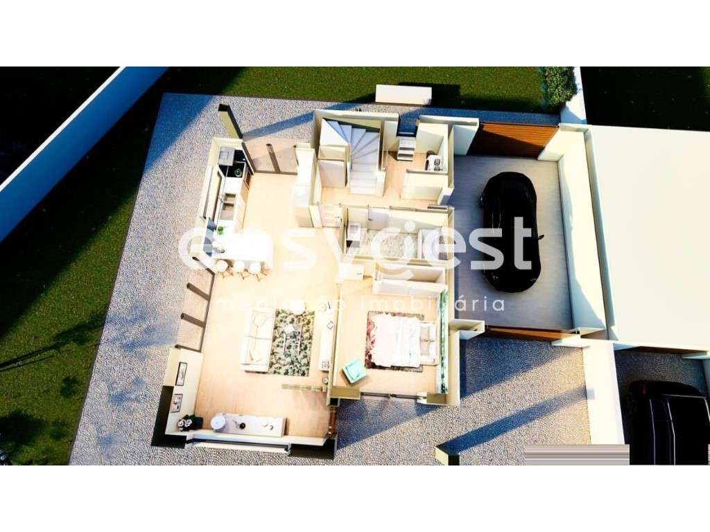 Condomínio de Luxo - Moradia T3+1 com Piscina a 5 minutos da Lourinhã - Grande imagem: 5/16