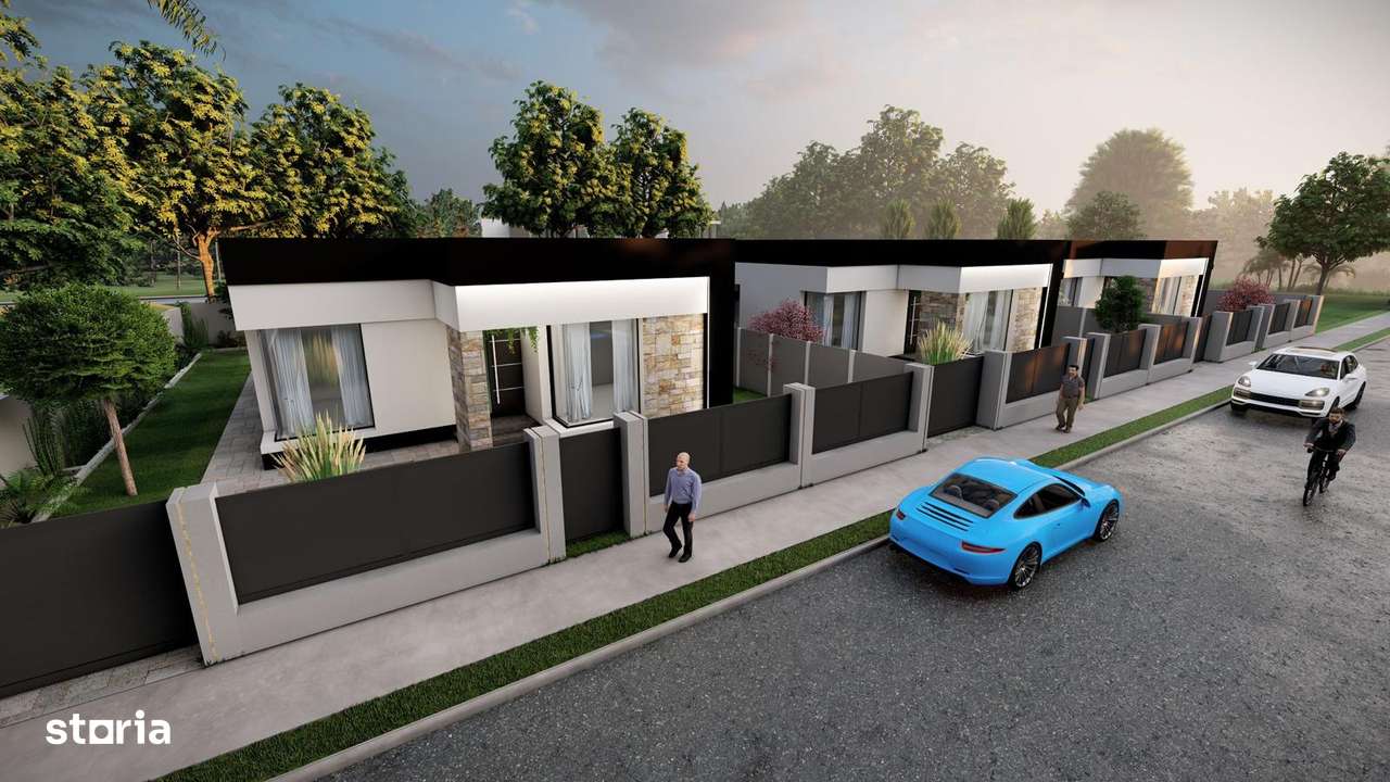 <Casa individuala> 4 camere 2 bai teren 371 mp - Imagine principală: 4/5