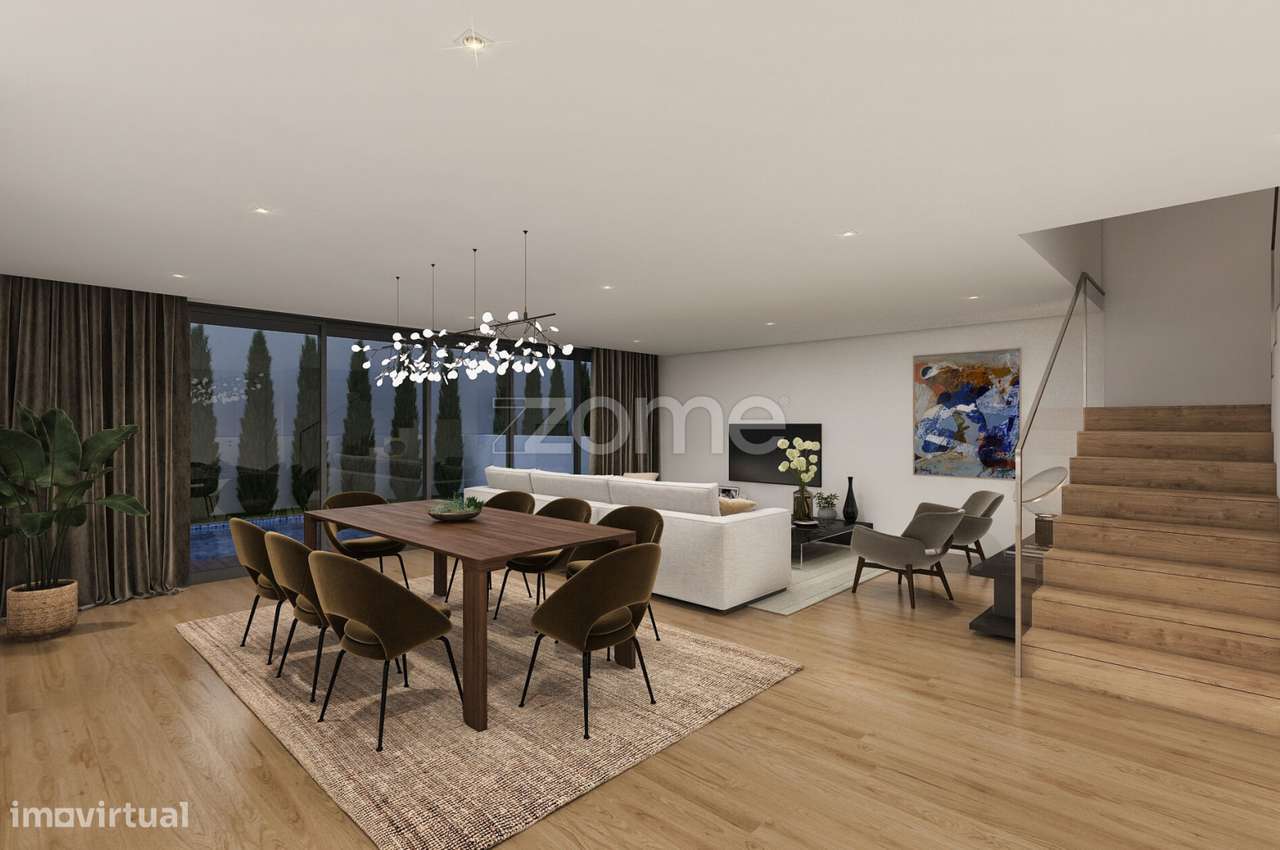 Moradia T4 C/ Piscina, Praia da Memória, Vista Mar. - Grande imagem: 2/40