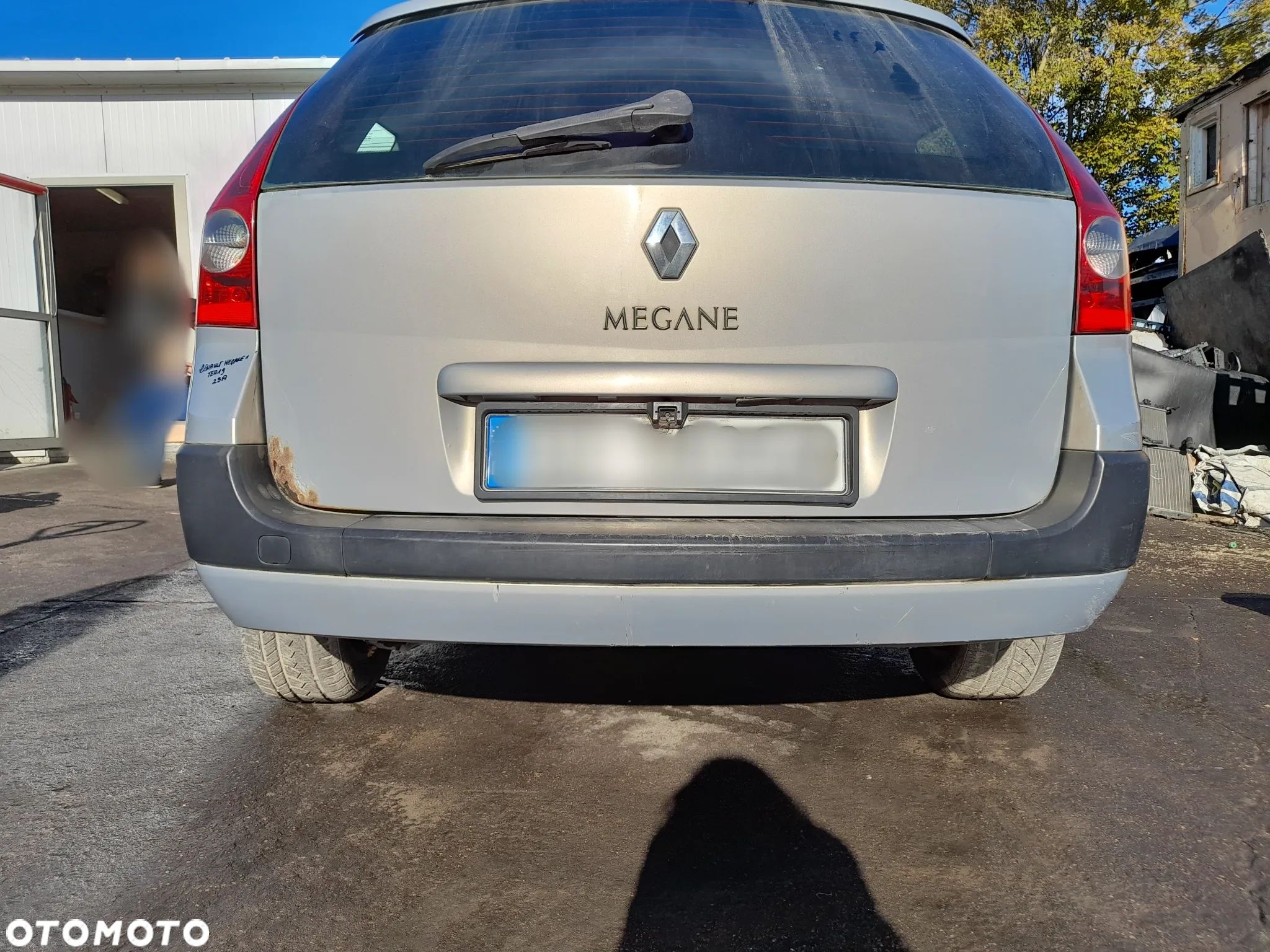 RENAULT MEGANE II ZDERZAK TYŁ TYLNY TYLNI TEA19 - 1