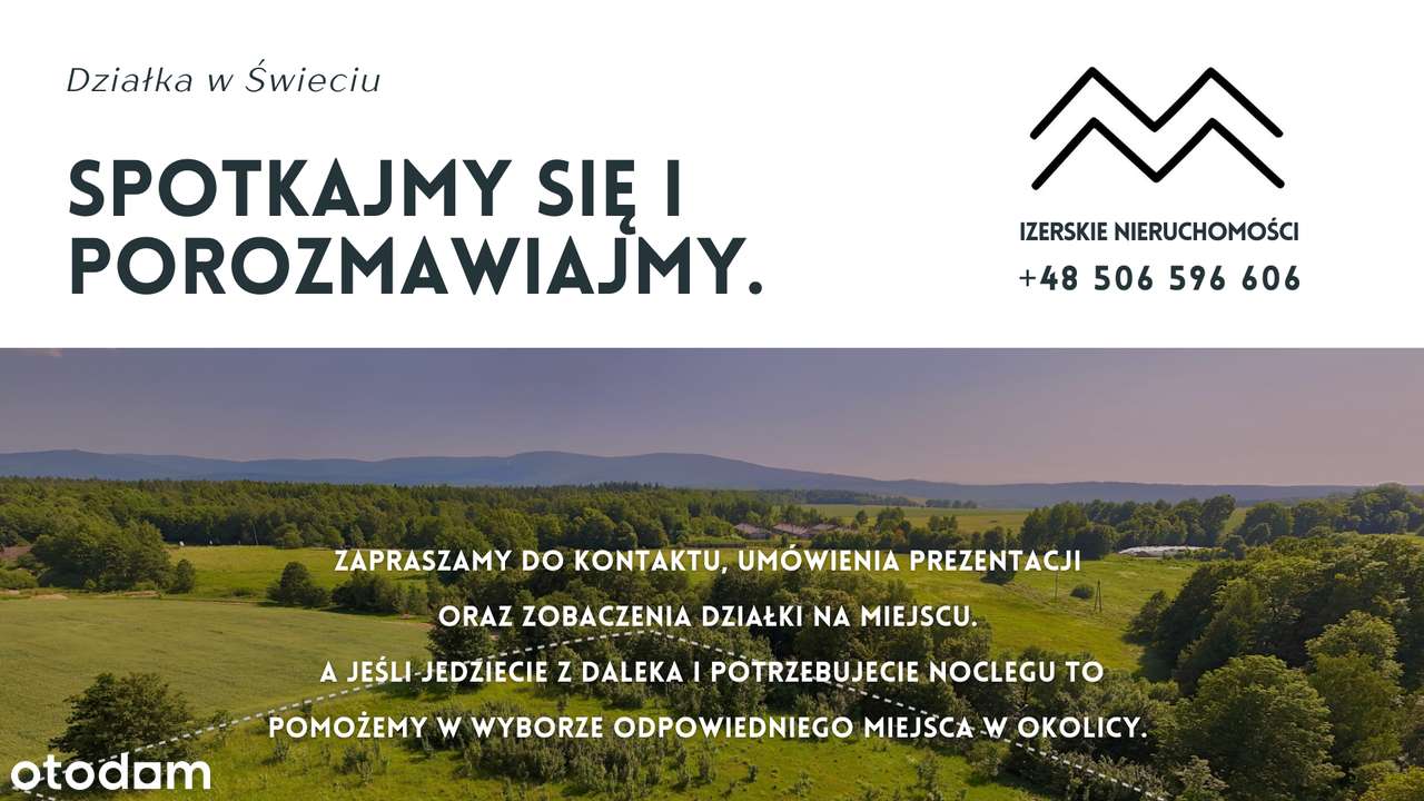 PIĘKNA DZIAŁKA 6336 M²/ŚWIECIE /PIĘKNE WIDOKI/MPZP/MOŻLIWOŚĆ PODZIAŁU-16