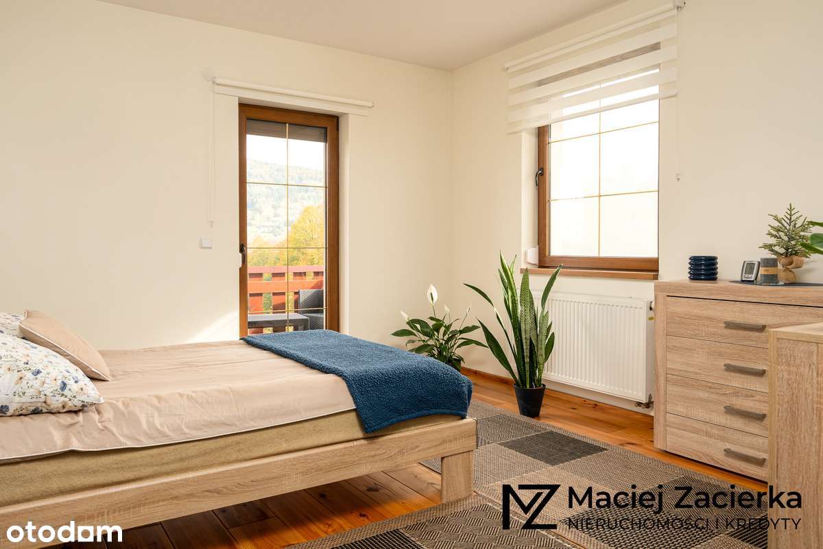 Beskidy, Brenna | dom dwurodzinny z panoramą gór-8