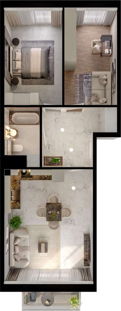 Osiedle Latawców - D15-24 - Pełny obrazek: 2/7