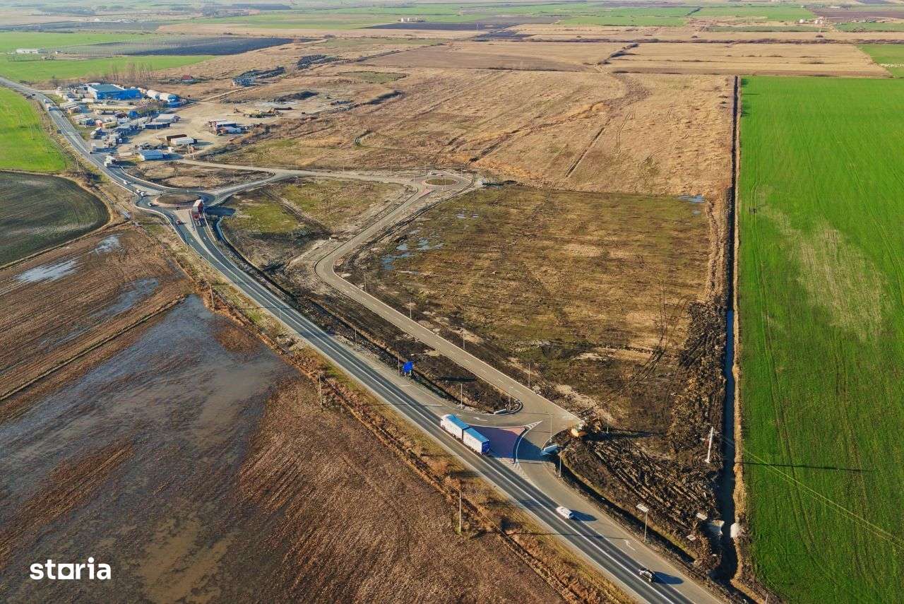 Oportunitate!!! Teren de vanzare in noua zona de servicii Lidl - Imagine principală: 3/8