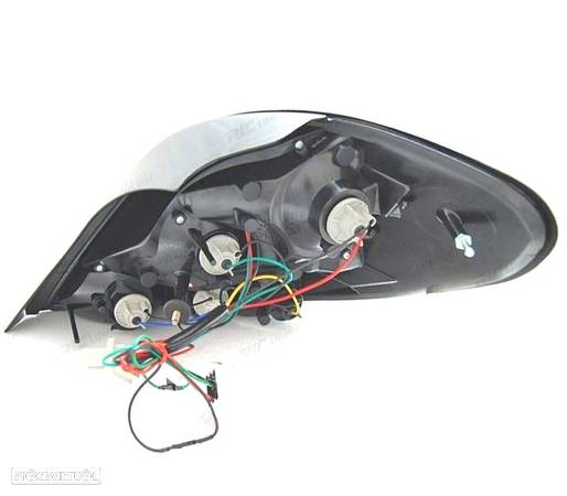 FAROLINS TRASEIROS LED PARA PEUGEOT 207 06-09 FUMADO ESCURECIDO - 2