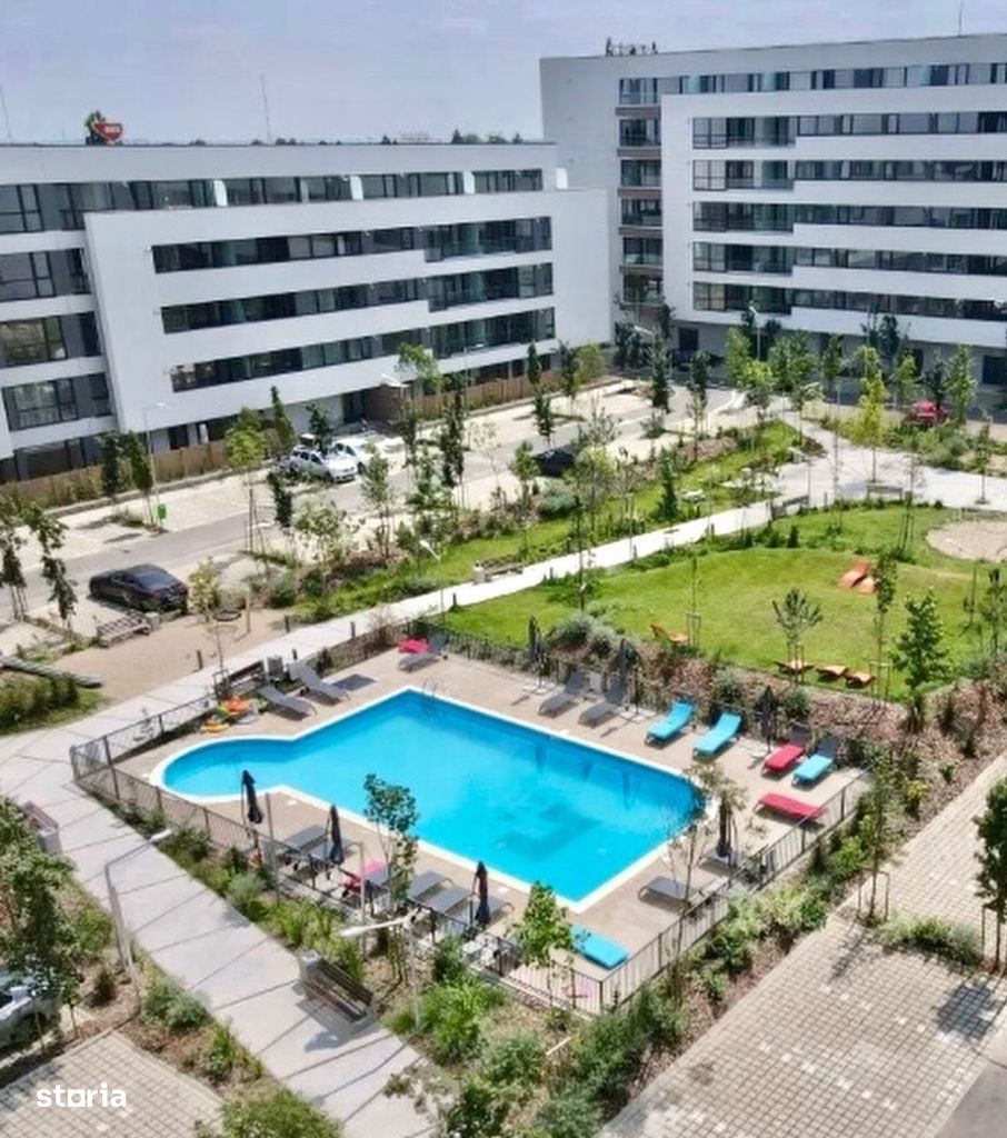 Apartament NOU 2 camere cu piscina Bucurestii Noi | Chitila
