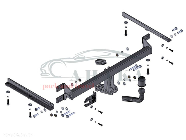 Hak Holowniczy Odkręcany Do Honda Accord Sedan 2008-2015 - 3