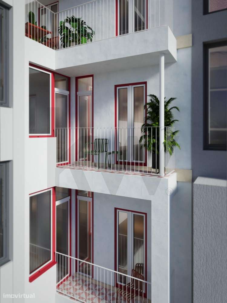 Para Investimento - Prédio com 3 Apartamentos em Campo de Ourique  com - Grande imagem: 2/11