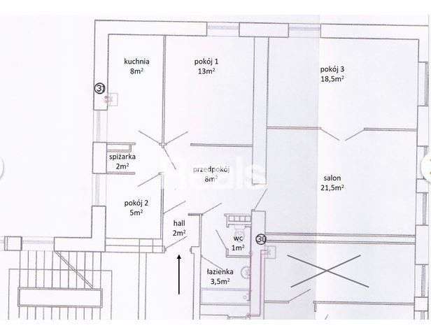 4 pokoje, 82,52 m² | ul. Nowowiejska, Śródmieście - Pełny obrazek: 5/13
