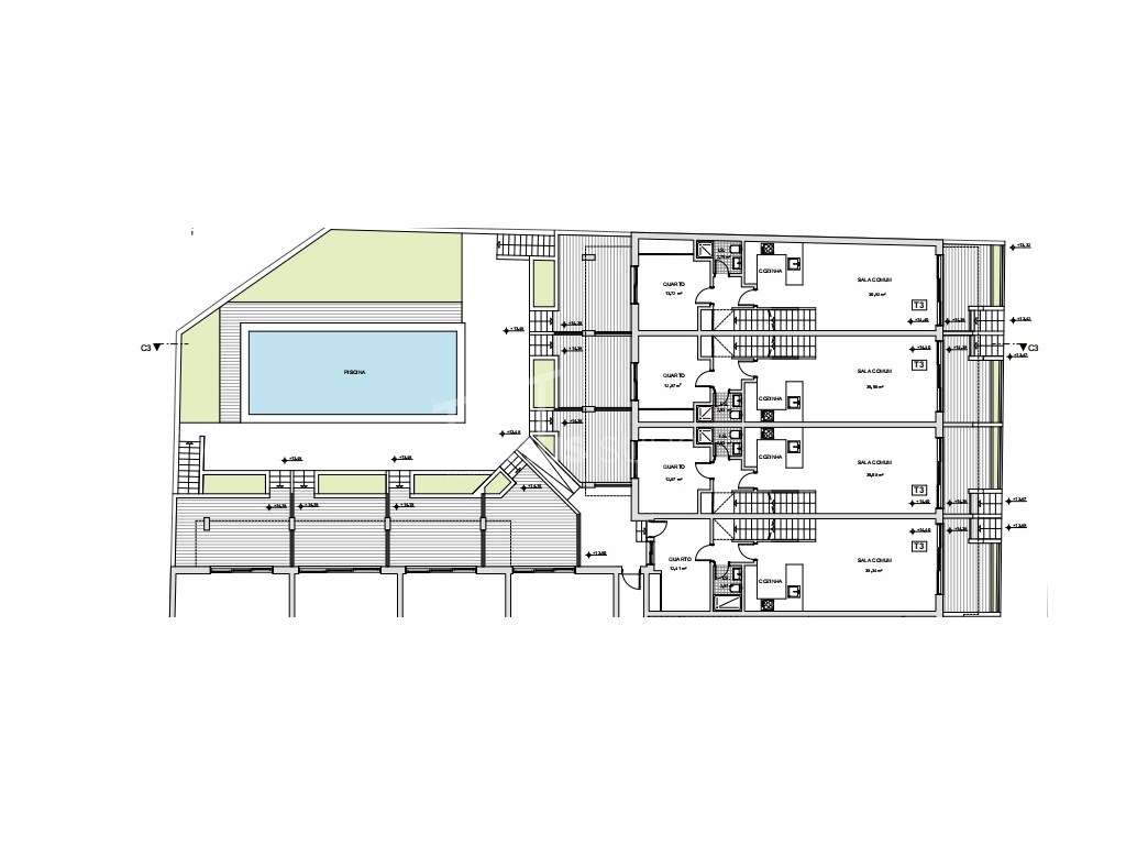 Moradia tipologia T3, inserida em condomínio fechado, a iniciar con...-8