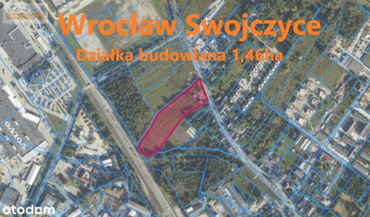 Działka Budowlana we Wrocławiu/Swojczyce