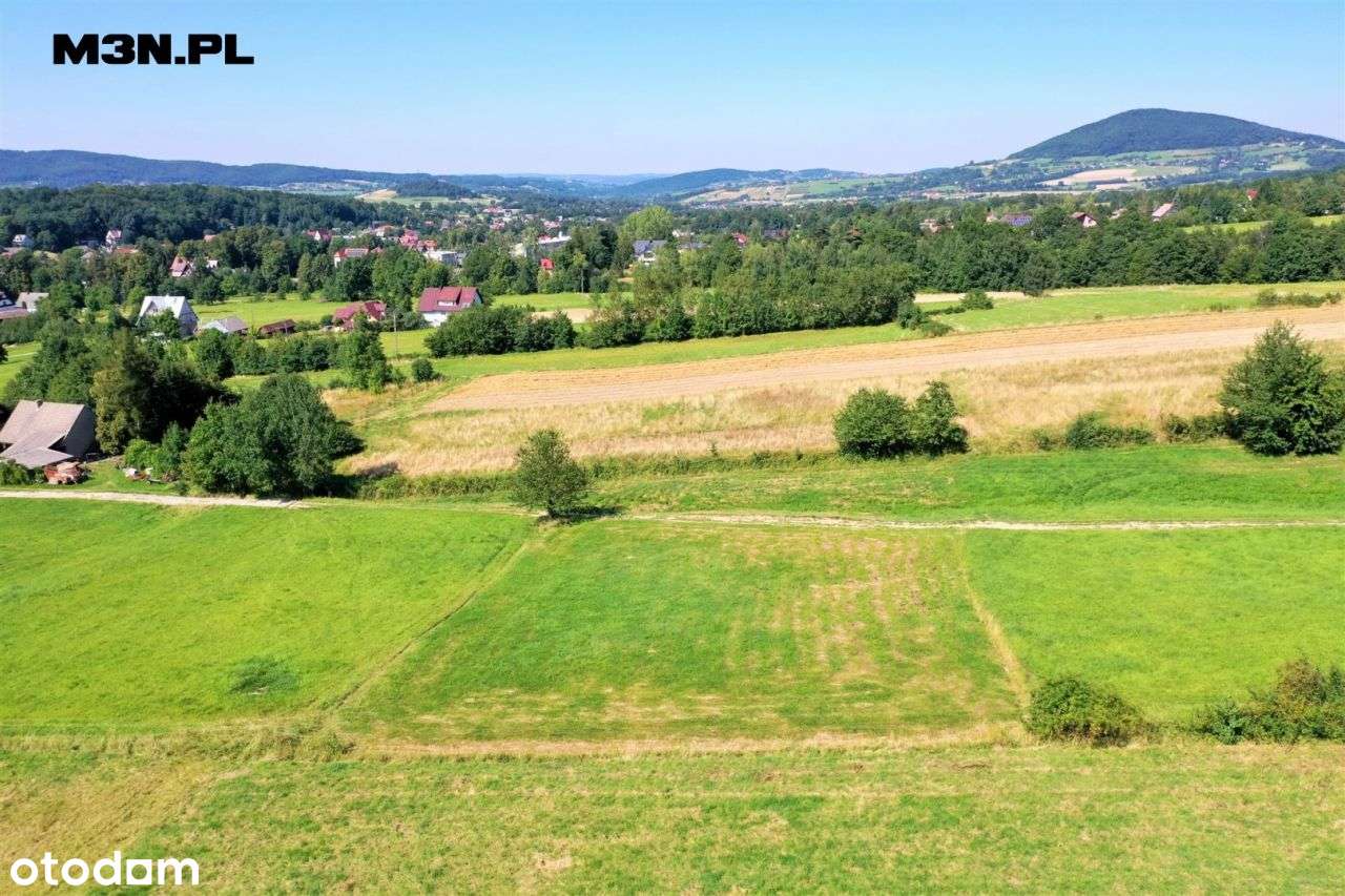 Działka budowlana 25 arów Wiśniowa / Dobczyce-7