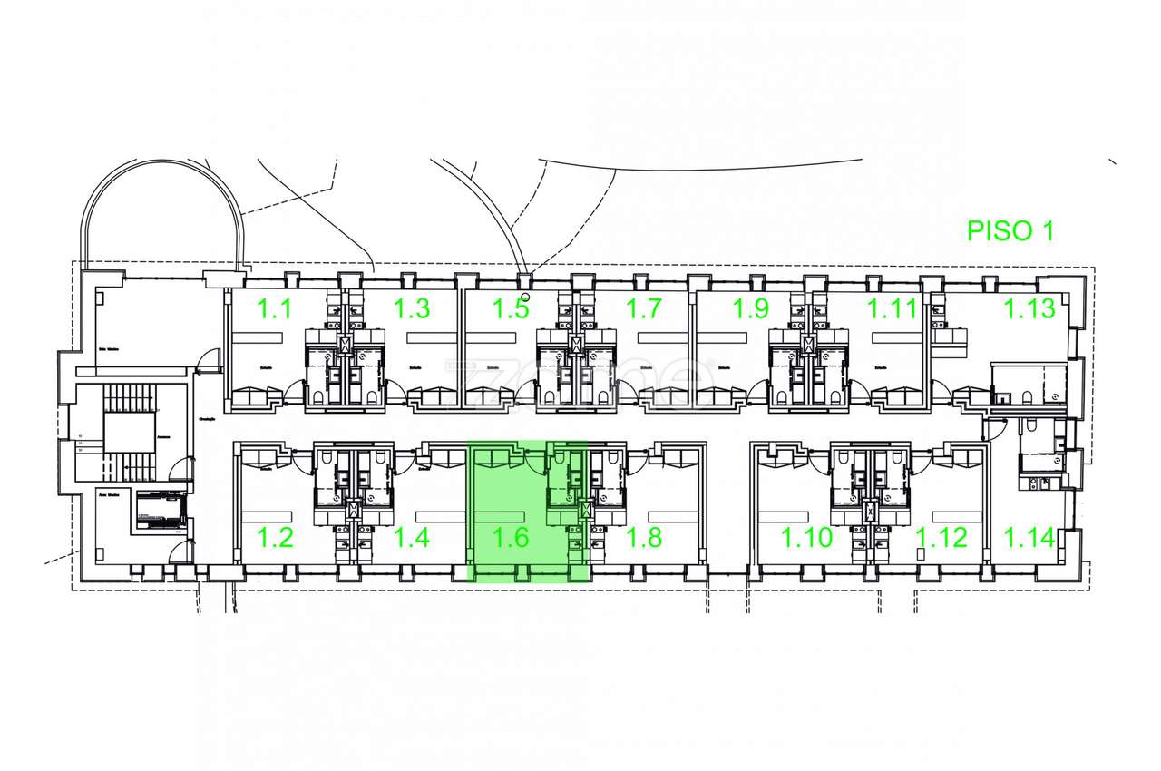Apartamento T0 inserido num Empreendimento Habitacional na Covilhã - Grande imagem: 2/16