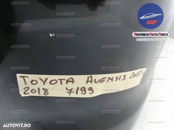 Bara spate Toyota Avensis an 2015-2018 cu senzori - originala in stare buna - 9
