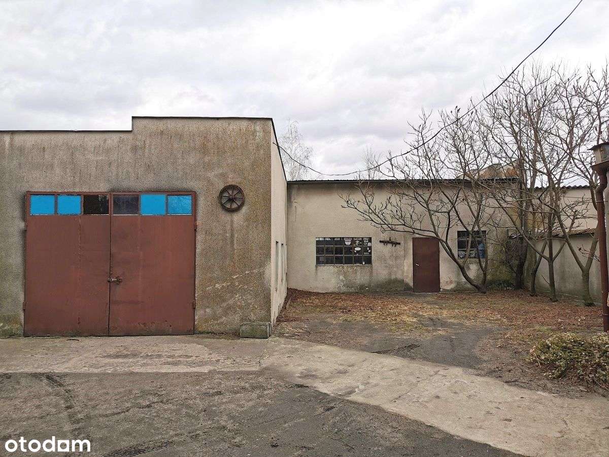 Warsztat z garażem i bud. mieszk. w Szkudli k. - Pełny obrazek: 1/16