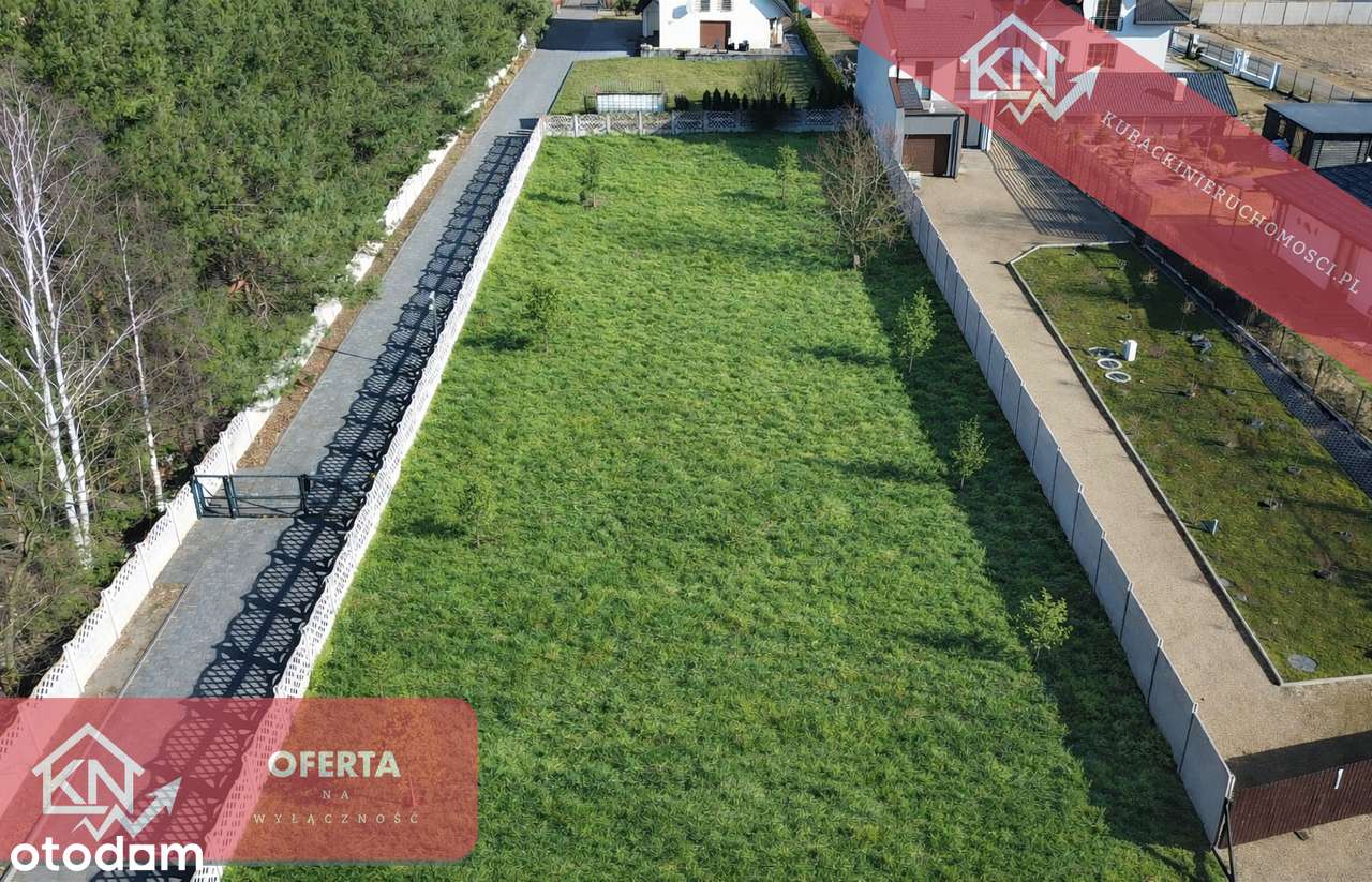 Działka budowlana 1197 m² – Błeszno – media, spokojna okolica-3