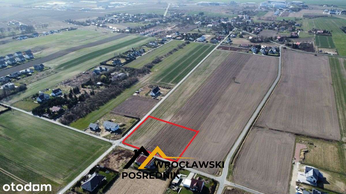Działka Budowalna Krępice | 20 min od Wrocławia |-6