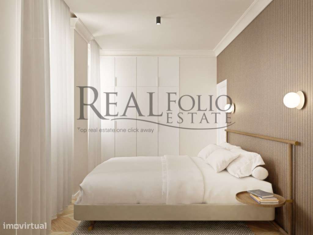 Apartamento T2-1 Duplex com varanda e vista rio na Ajuda - Grande imagem: 2/17