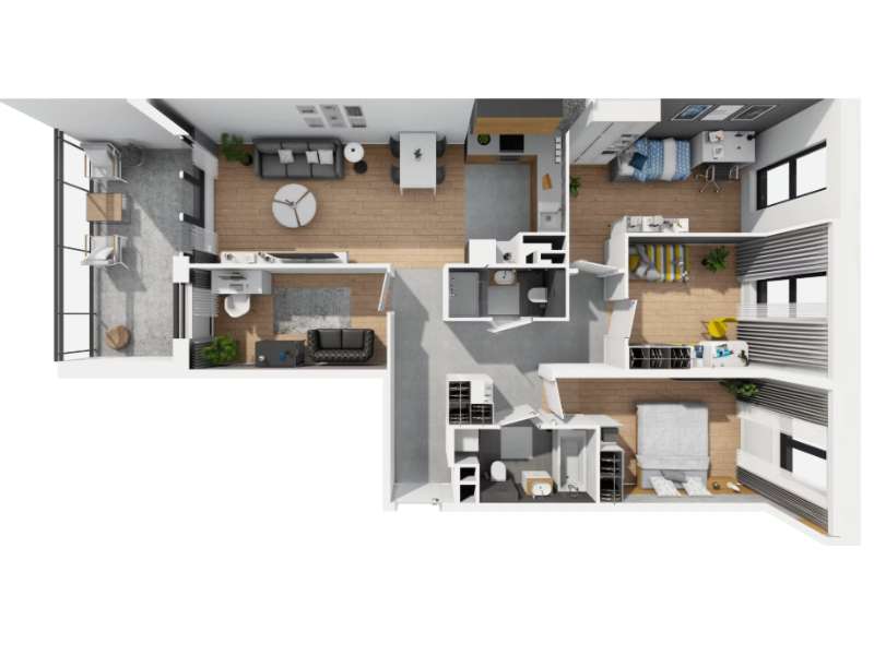 Gotowe | Można Oglądać | Idealne dla Rodziny | 2x WC | Balkon | 0%PCC - Pełny obrazek: 5/5