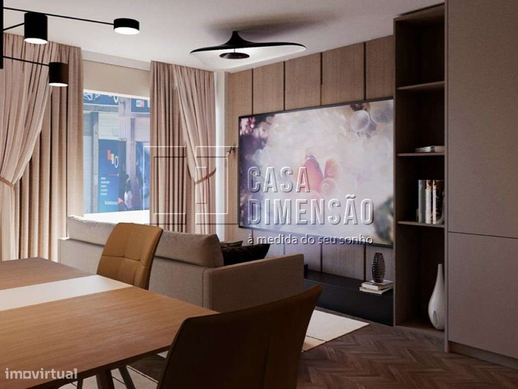 Apartamento T0/T1, em remodelação total, com Terraço de 71 m2!! - Grande imagem: 4/10