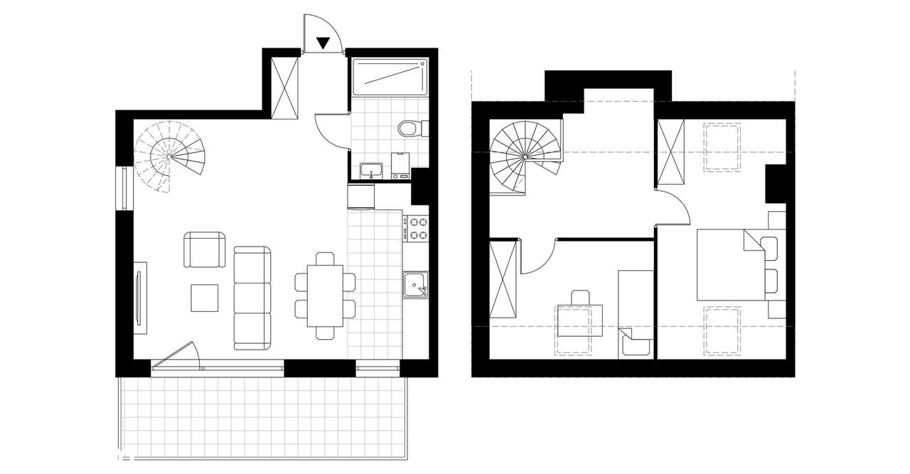 Osada Kamieniec|mieszkanie z loggią| B_M10 - Pełny obrazek: 4/9