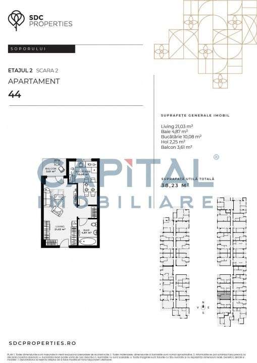 Apartament de vanzare in cartierul Sopor - Imagine principală: 4/5