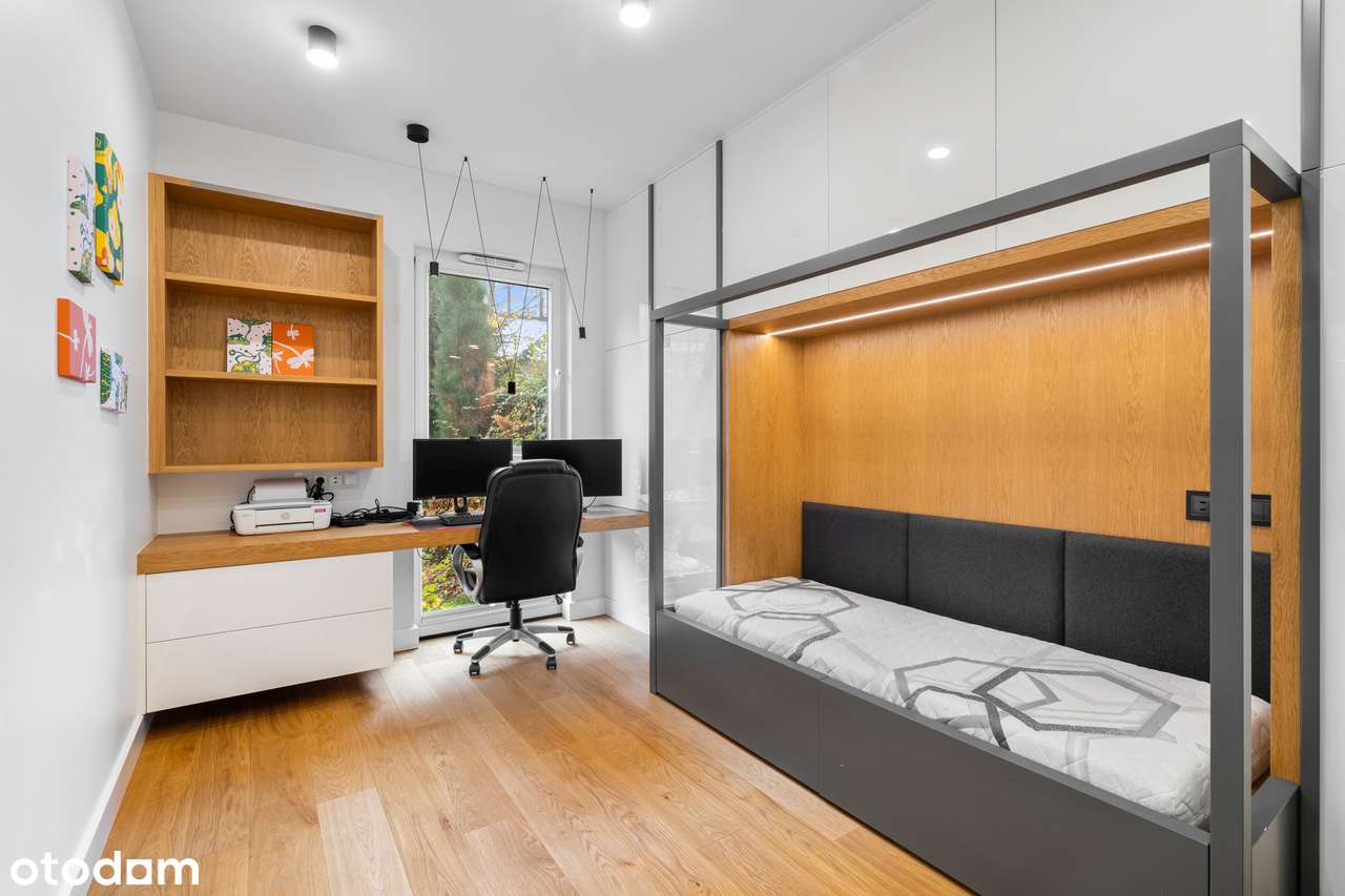 Apartament rodzinny z ogrodem w sercu Miasteczka Wilanów-16