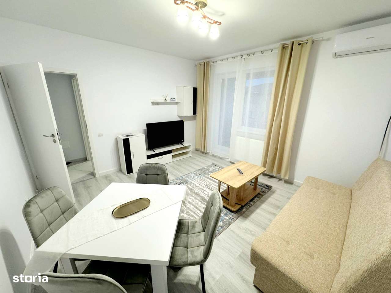 Apartament 2 camere mobilat și utilat Militari Residence Metro-0