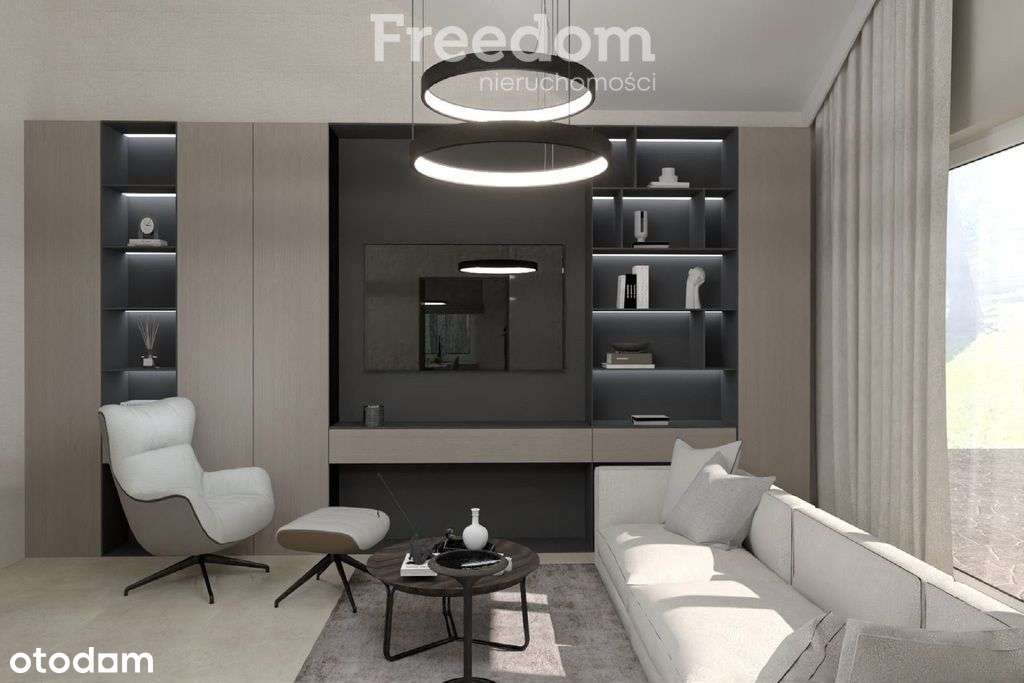 Nowy dom parterowy z garażem 2 stanowiskowym-1