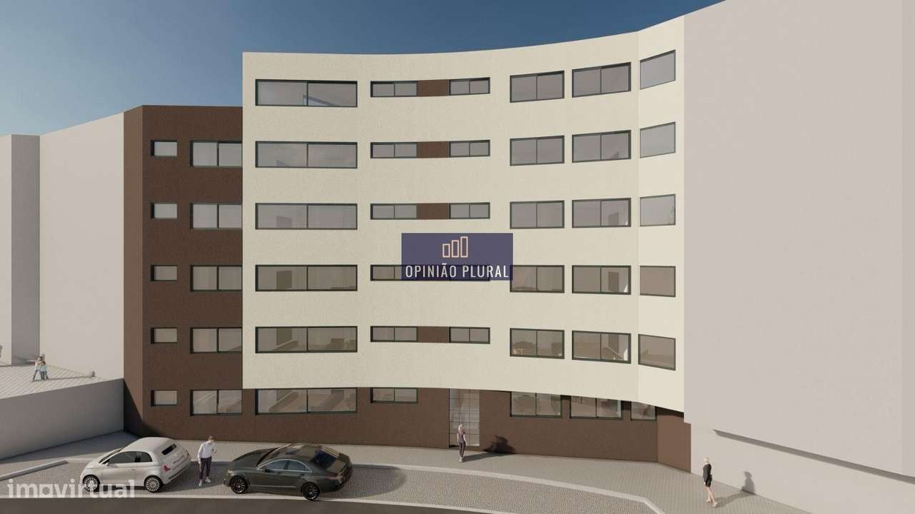Elegante Apartamento T2 Moderno Novo A Venda Em Vilar Do Paraiso
