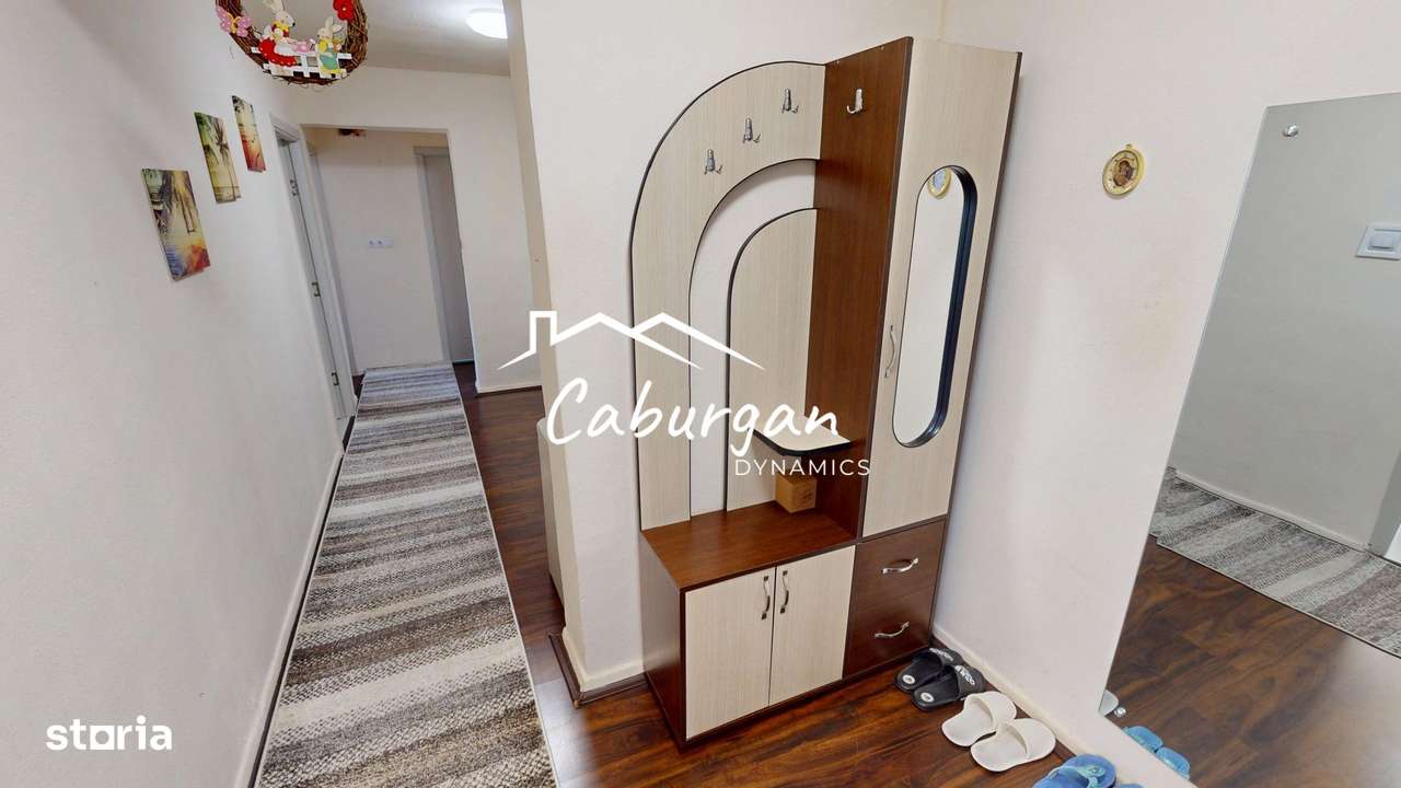 Apartament 3 camere, decomandat,  etaj 3/4, mobilat, zona Terezian - Imagine principală: 5/13