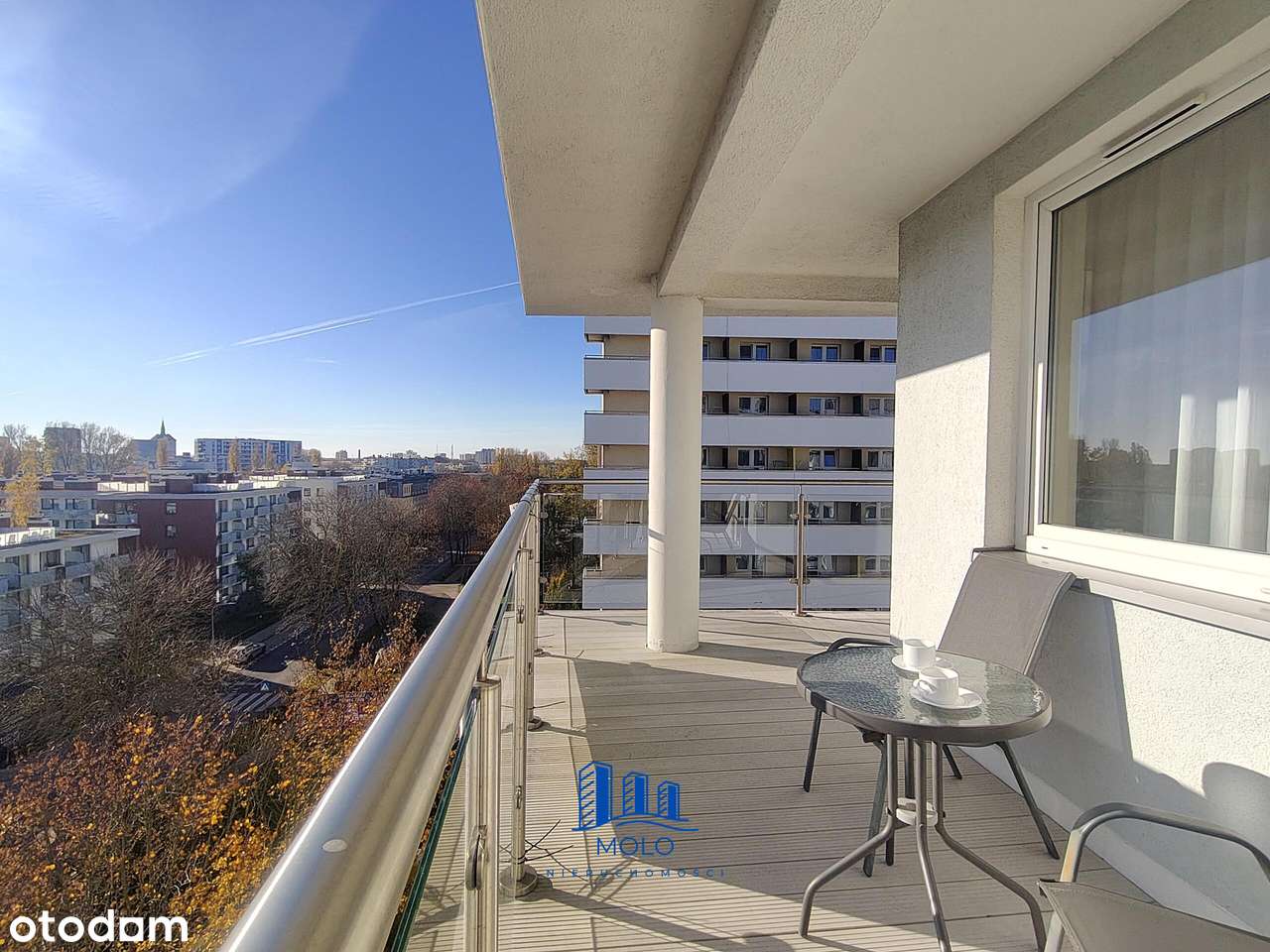 2-pokojowy apartament, 200m do morza, widok na panorame Kołobrzegu-17