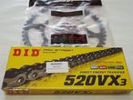 Kit Transmissao Corr. DID X-ring KTM 525 EXC, 525 SX, 525 SMR, 525 MXC - 1