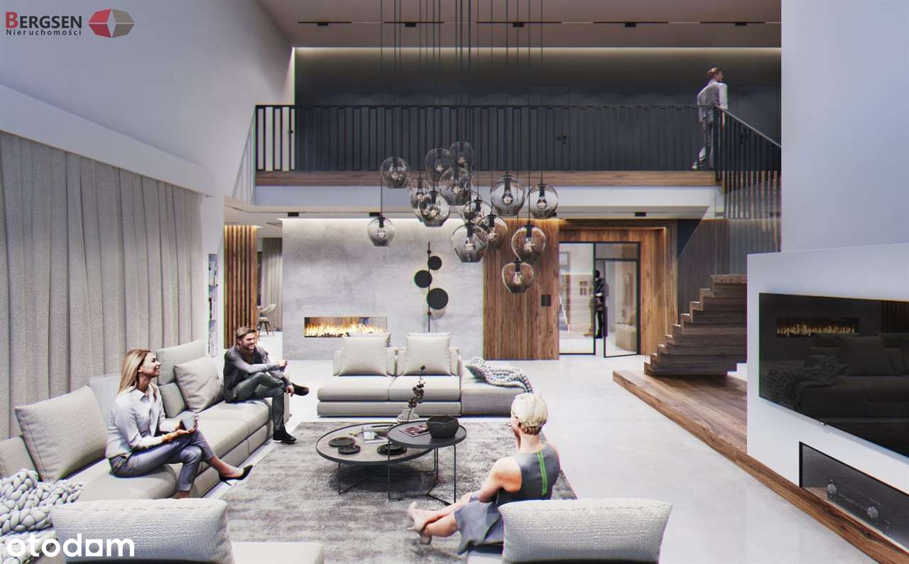 Nowoczesny dom 350m2, Libertów-4