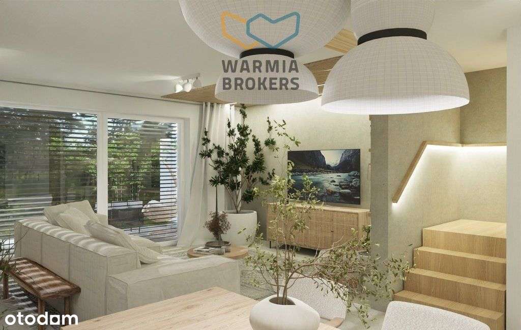 Energooszczędny dom zab. szeregowa w Bartągu-8